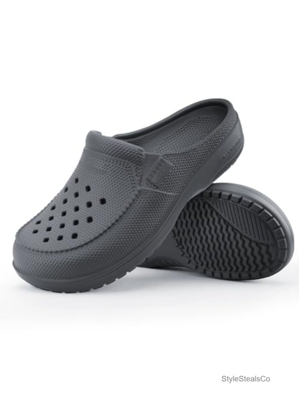 Men's Arch Support Clogs, Cushioned EVA Slippers for Plantar Fasciitis,